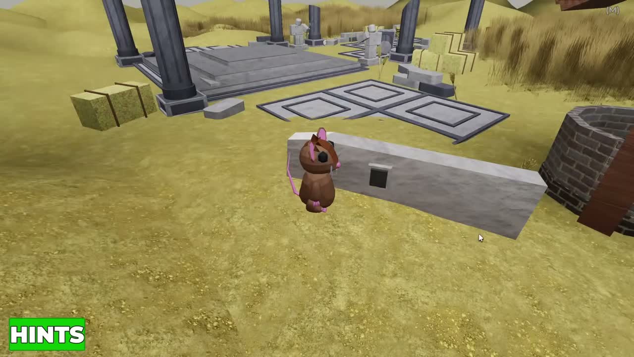 Ancient Ruins route shown in the Bring Back The Sun all-maps walkthrough