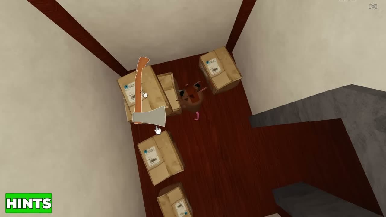 Interior room near the fruit-door puzzle in Wizard's House