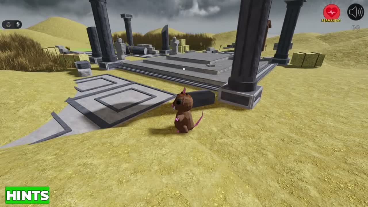 Ancient Ruins environment and route in Bring Back The Sun